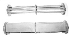 1964-72 GTO / LEMANS & 1970-81 FIREBIRD LAP COOLER VENT PLASTIC CHROME